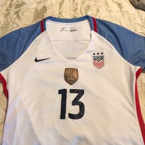 Official Alex Morgan USA 2015 FIFA shirt